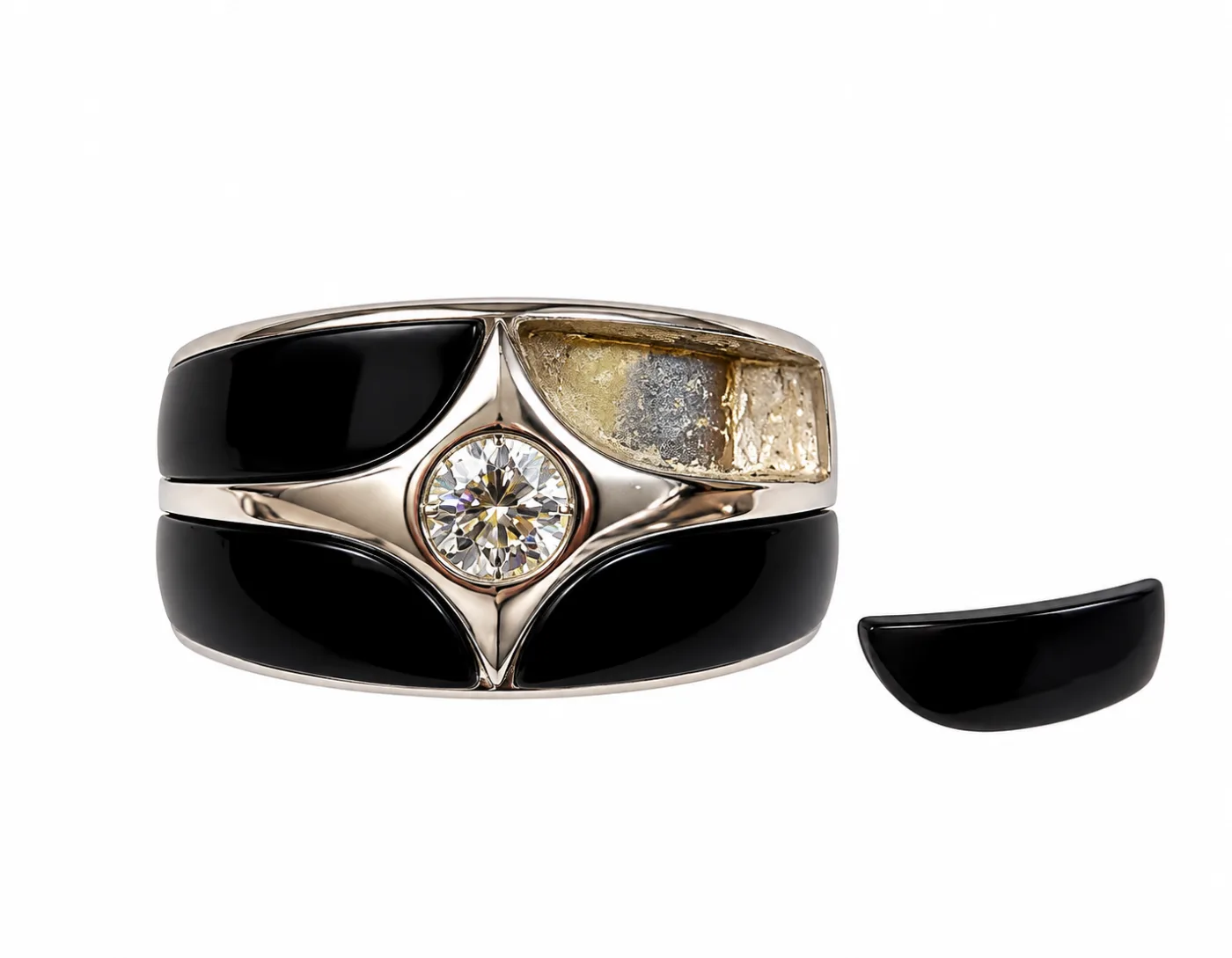 黑瑪瑙-寶石修磨・崩邊研磨